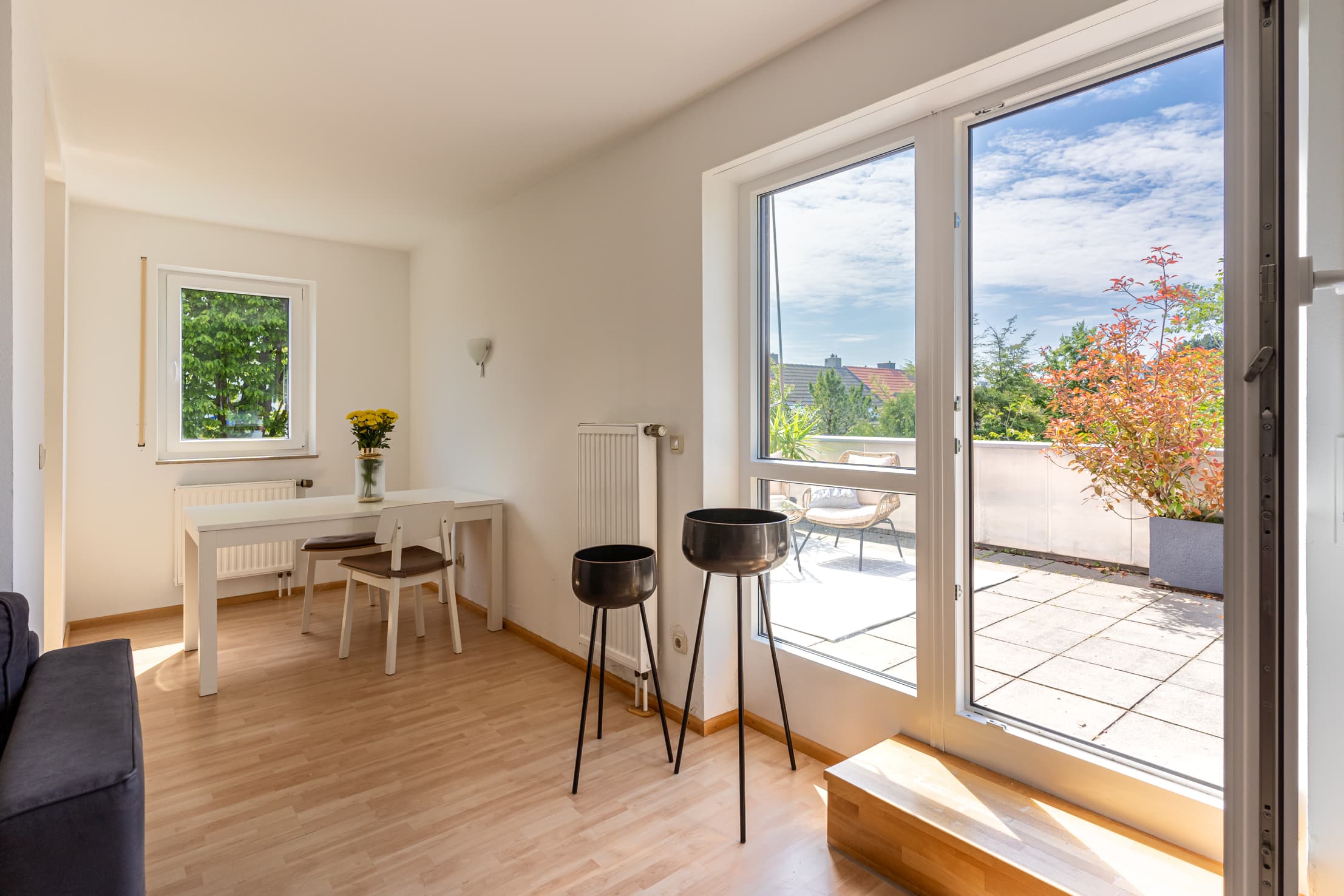 2-Zimmer-Wohnung mit großer Dachterrasse „ERBBAURECHT“